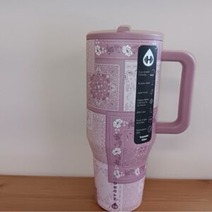 Hydrojug Pink Bandana 40oz tumbler